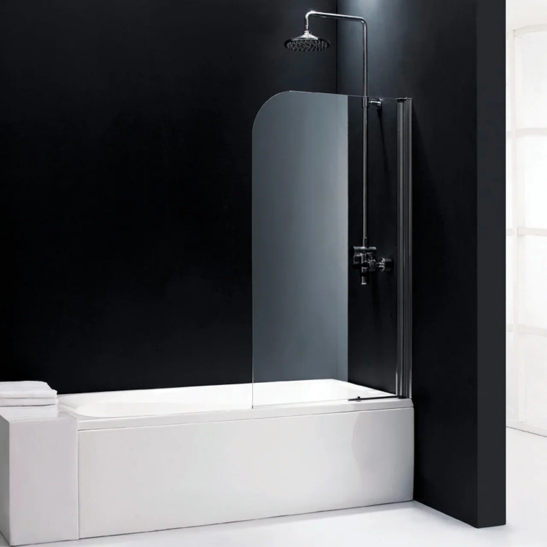 Шторка для ванны стеклянная 1-секционная 75x130 Koller Pool MP93