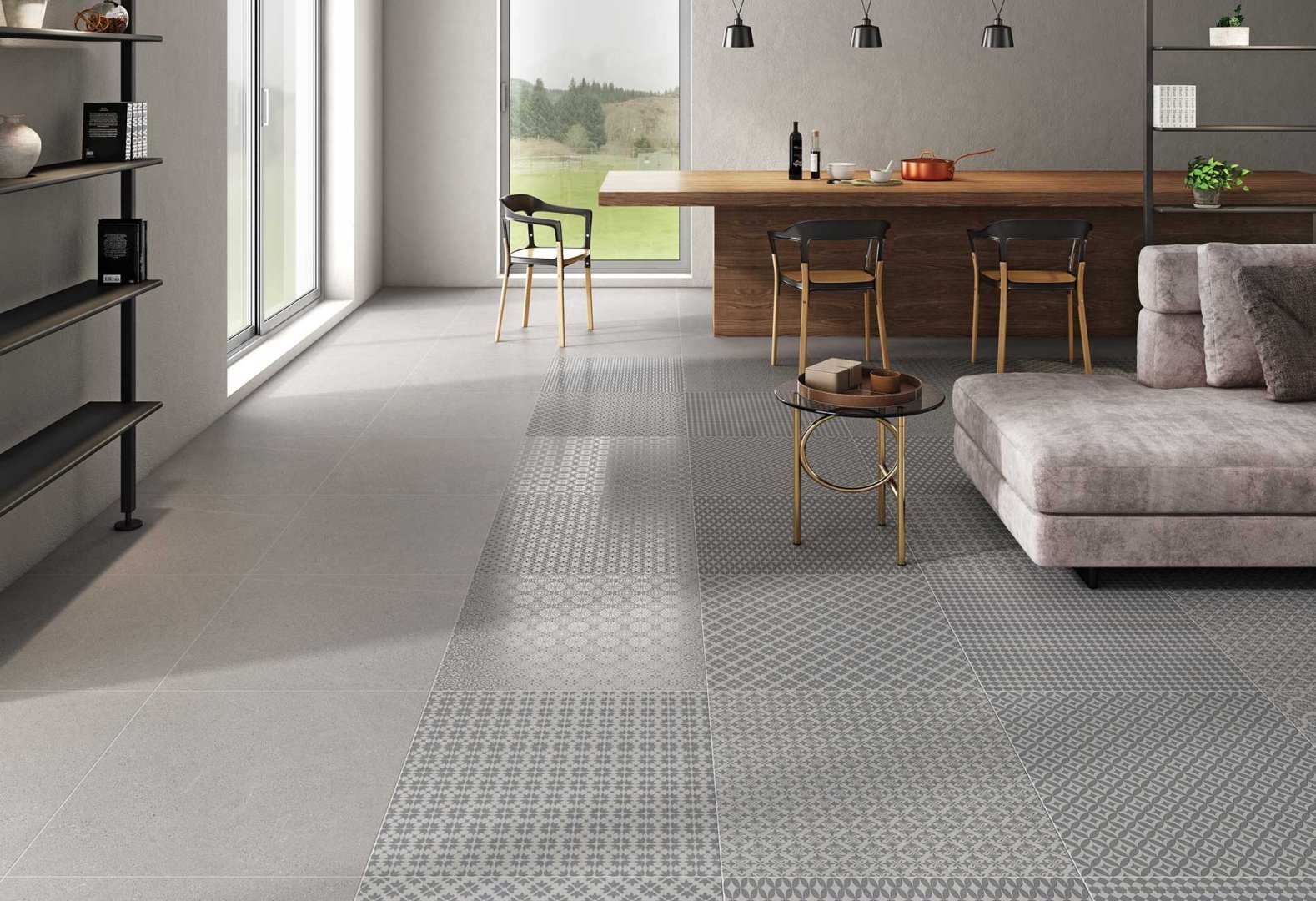 керамогранит parco gris carving 60*60 