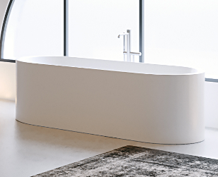 Ванна из искусственного камня отдельностоящая RIHO VALOR ESSENCE 170х72 BS7200500000000