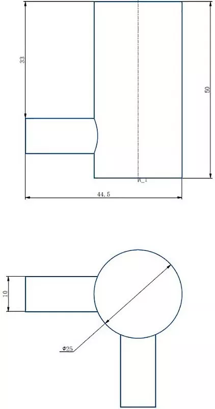 Крючок для полотенец двойной Haiba HB8405-2