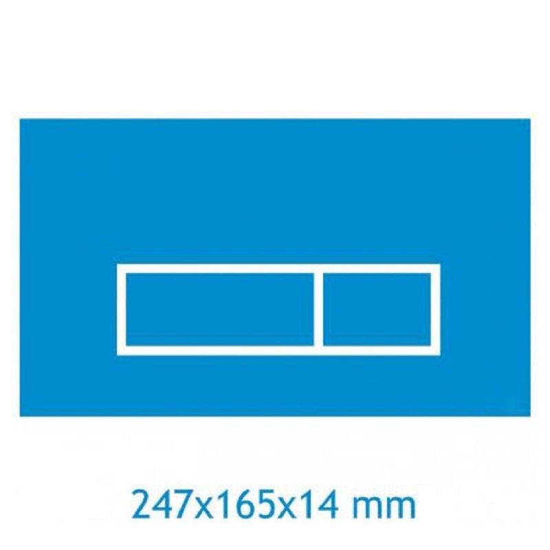 Кнопка смыва Koller Pool Twin Matt Chrome для инсталляции Alcora ST1200