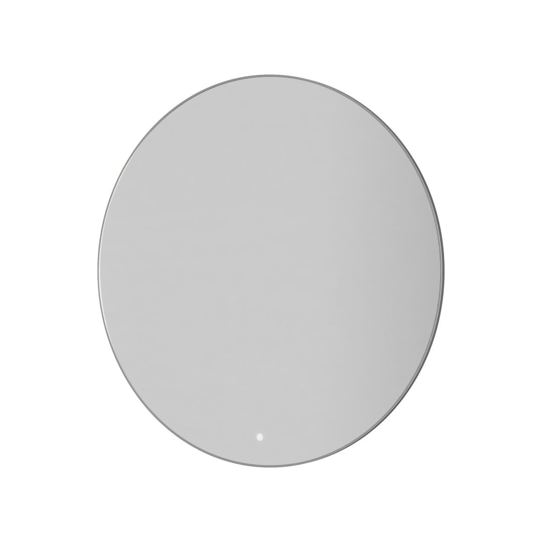 Зеркало круглое с LED подсветкой сенсор антипар 100х100 см Boheme 545-100-CR рама хром