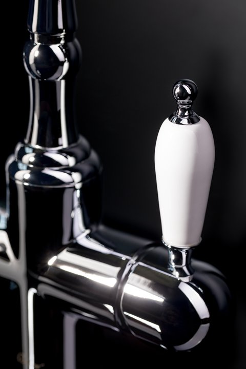 Смеситель для кухни Boheme TRADIZIONALE ORO CRYSTAL 102-SW