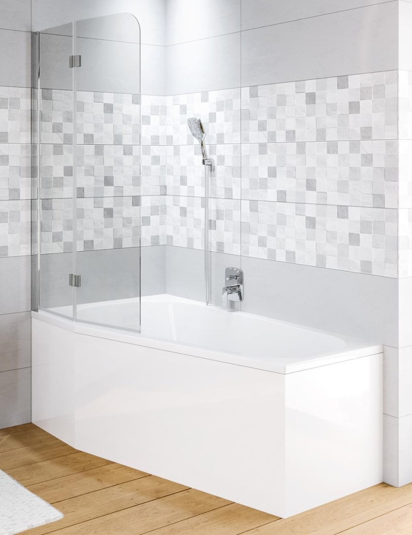 Шторка на ванну стеклянная 81x150 RIHO NOVIK Z500 YUKON