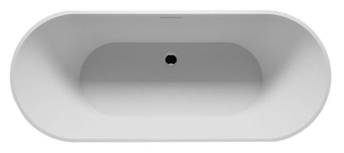 Овальная ванна из искусственного камня Riho Barcelona 170х70 белая BS0500500000000