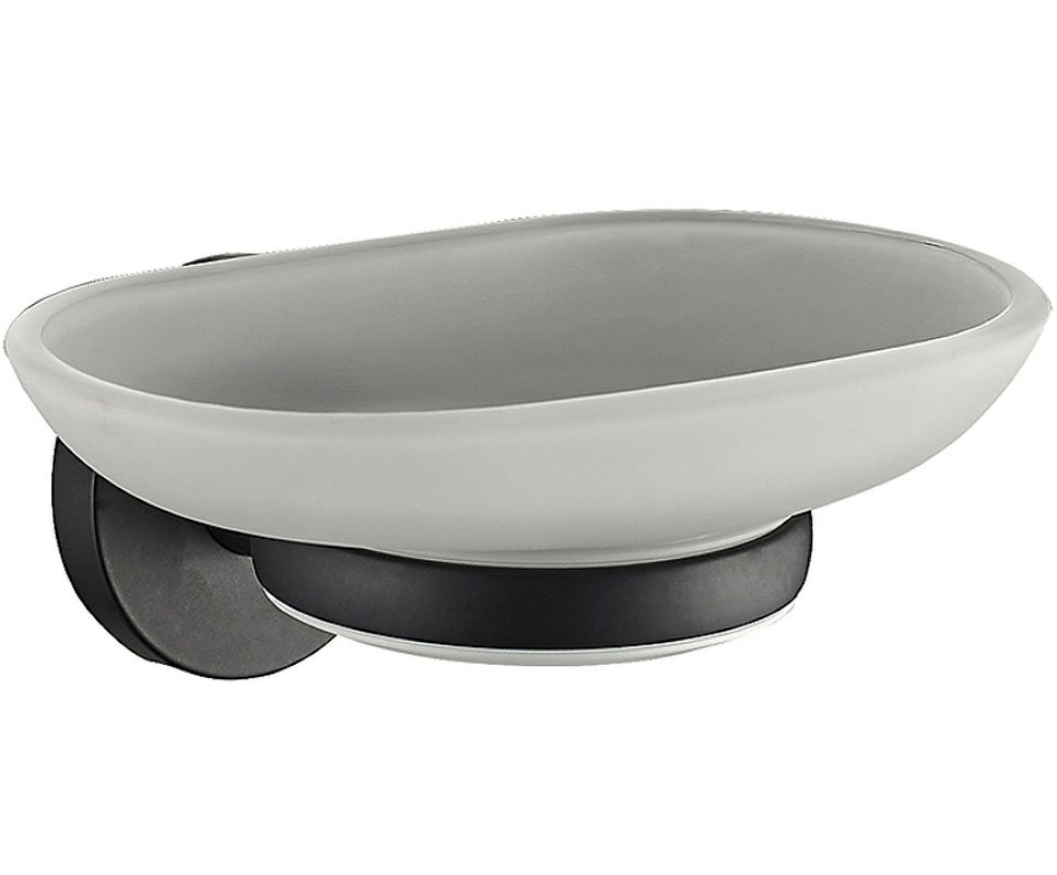 Мыльница стеклянная навесная Haiba HB8702