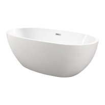 Ванна пристенная угловая глянцевая 170x85 SALINI Sofia Corner L 102515G