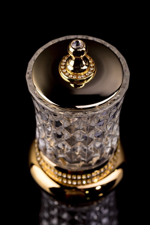 Настольный стакан для ватных дисков BOHEME Imperiale 10415