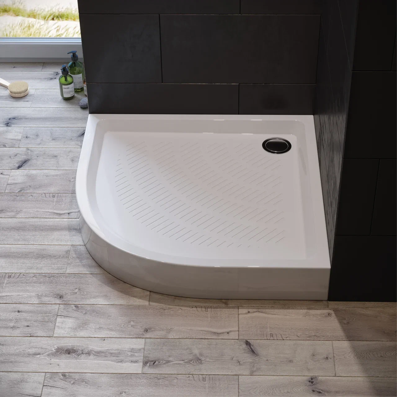 Поддон акриловй Koller Pool Round 80x80 полукруглый