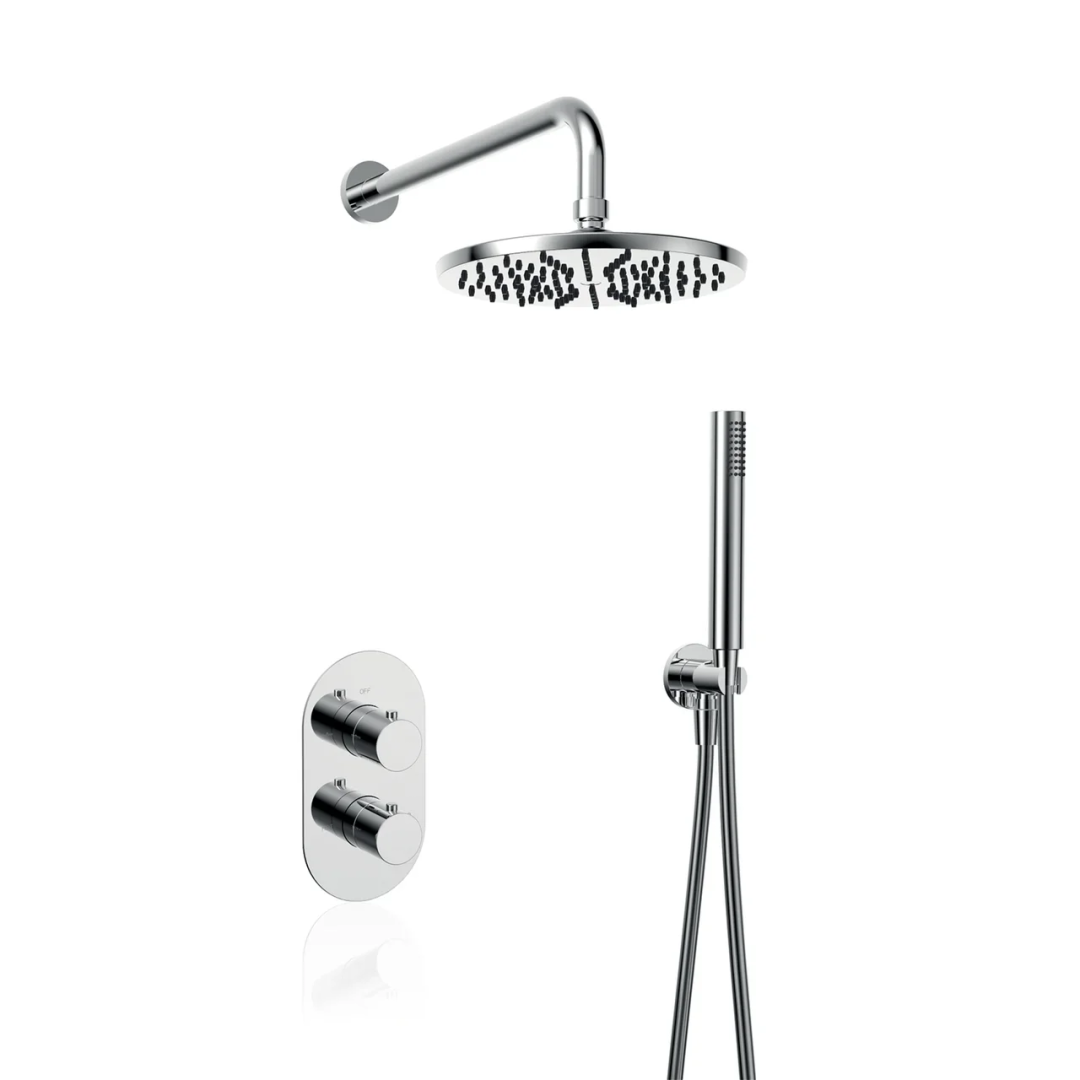 Душевая система с термостатом скрытого монтажа Koller Pool CTR023