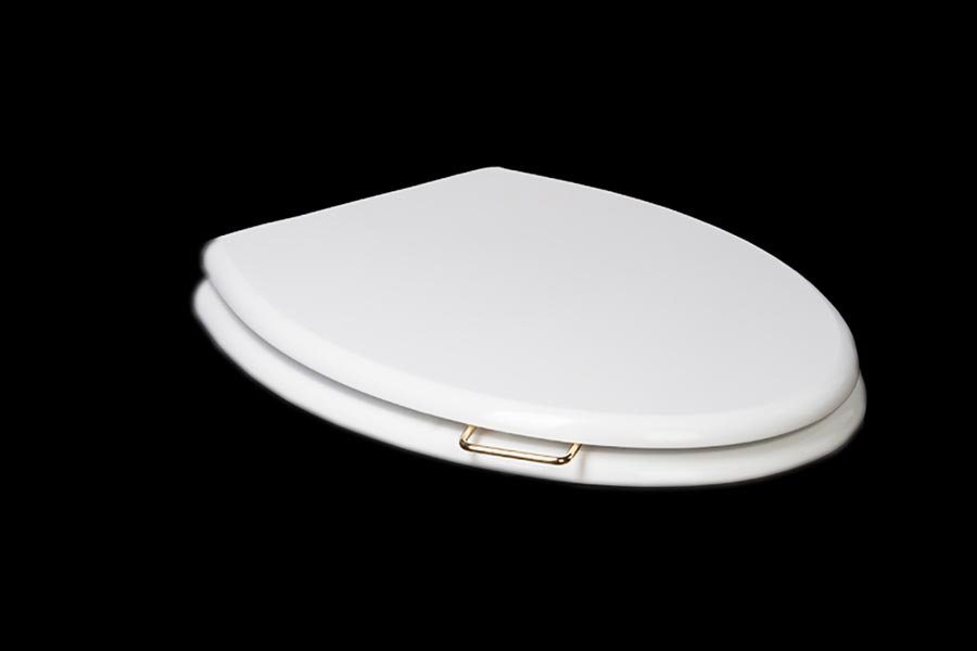 Крышка из массива дерева для унитаза с микролифтом BOHEME Puro BRONZE 958-BR