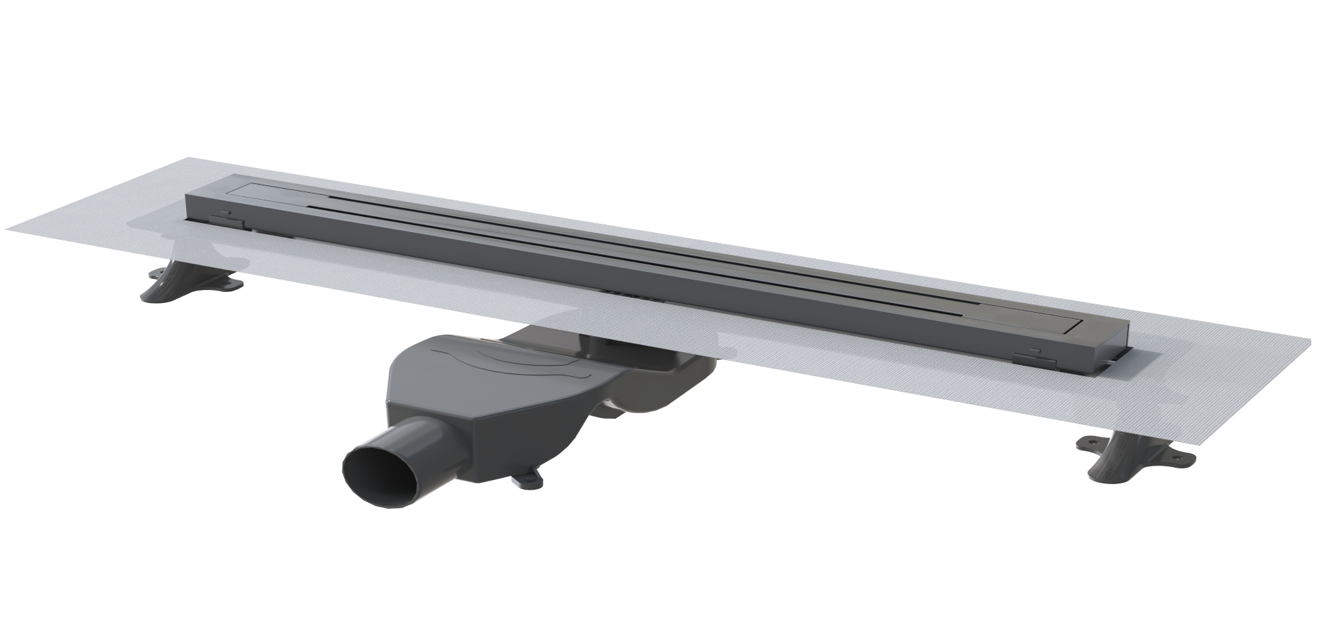 Душевой лоток  Boheme Premium trendy 983-80-GM антрацит