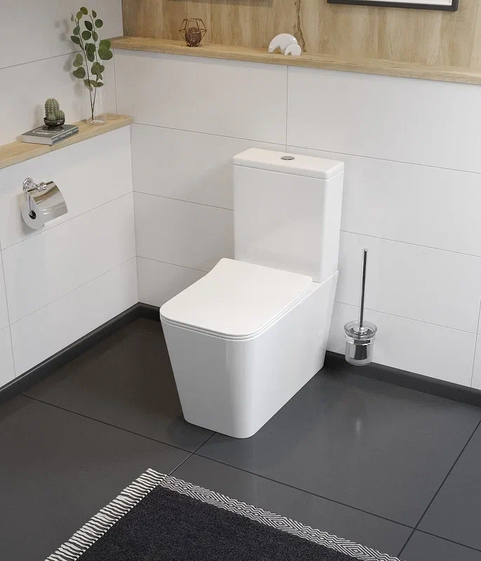 Чаша с сидением микролифт Koller Pool KVADRO KR-0675-RC-C