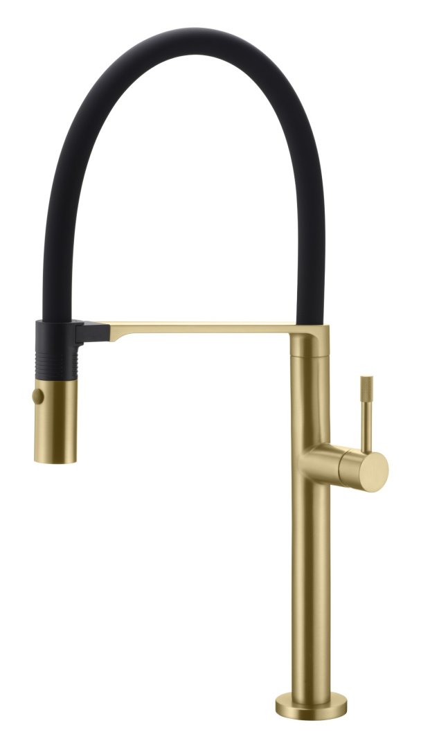 Смеситель для кухни Boheme UNO 114-MG MATT GOLD