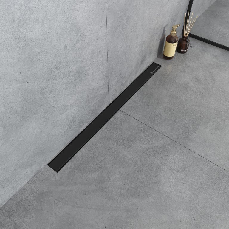 Душевой лоток Boheme Premium Linear 80см, нерж.сталь ЗОЛОТО