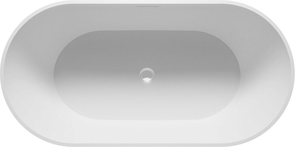 Овальная ванна из искусственного камня Riho Bilbao 170x80 белая BS1000500000000
