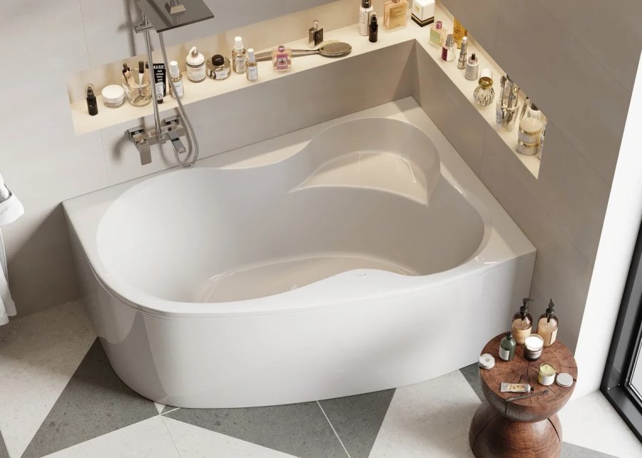 Акриловая ванна VAGNERPLAST MELITE 160x105 Right