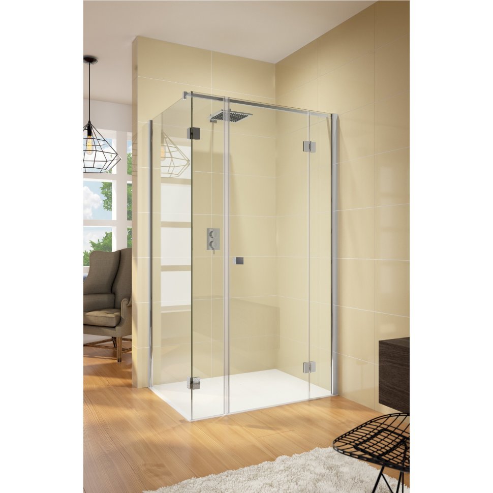 Душевой поддон акриловый RIHO Basel 434 140x100 белый и сифон DC380050000000S