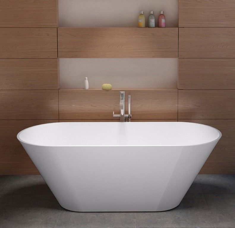 Овальная ванна из искусственного камня Riho Barcelona 170х70 белая BS0500500000000