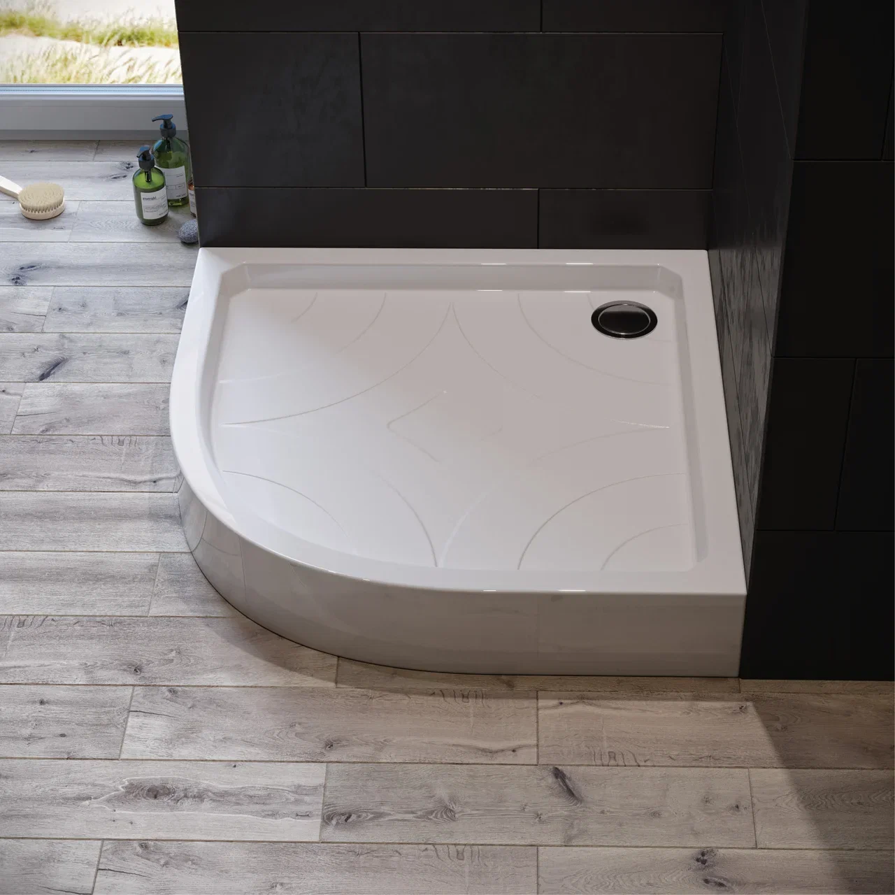 Поддон акриловй Koller Pool Grace 80x80 полукруглый