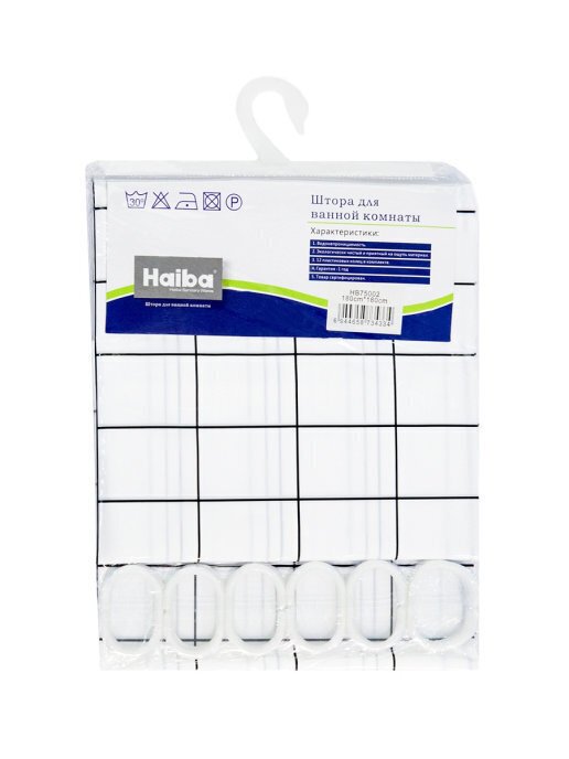 Штора для ванной комнаты 180см*180 см Haiba HB74001
