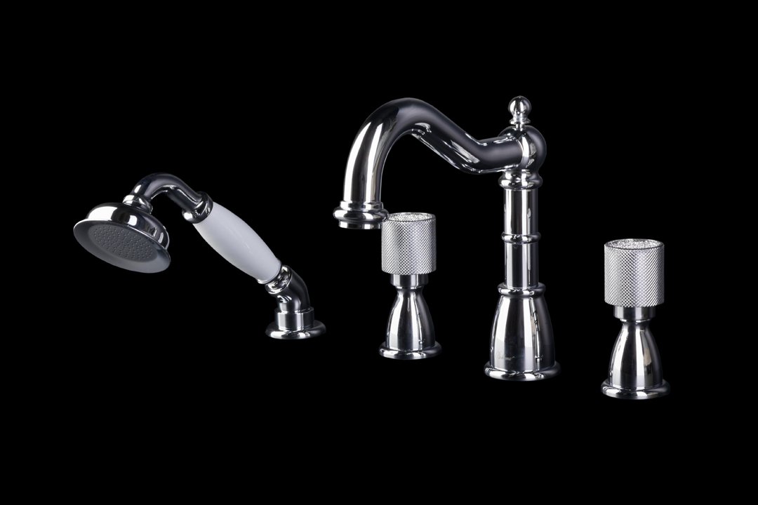 Cмеситель скрытого монтажа BOHEME Royal Cristal 396-Royal/CRST