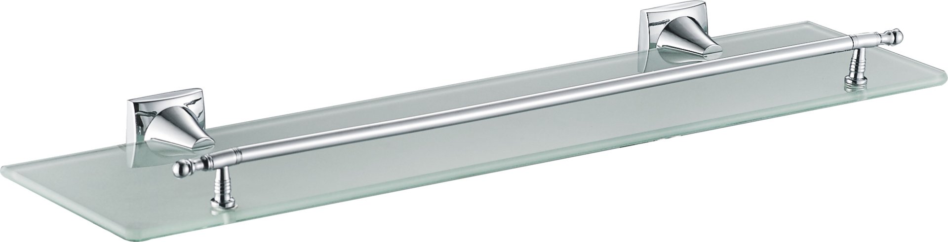 Полка стеклянная 1 -ярусная прямоугольная HAIBA HB8507