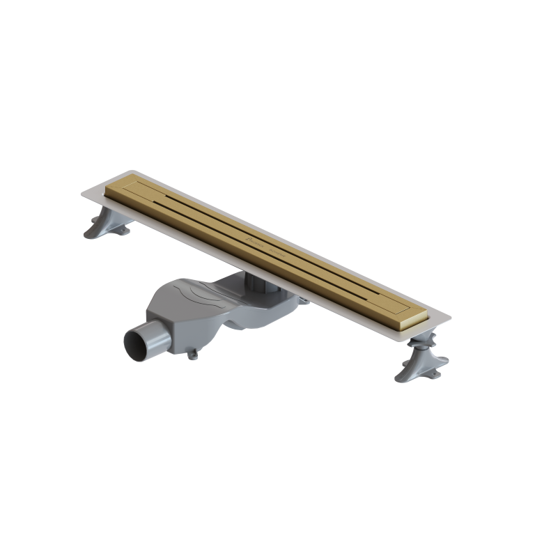 Душевой лоток  Boheme Premium trendy 983-60-MG золото матовое