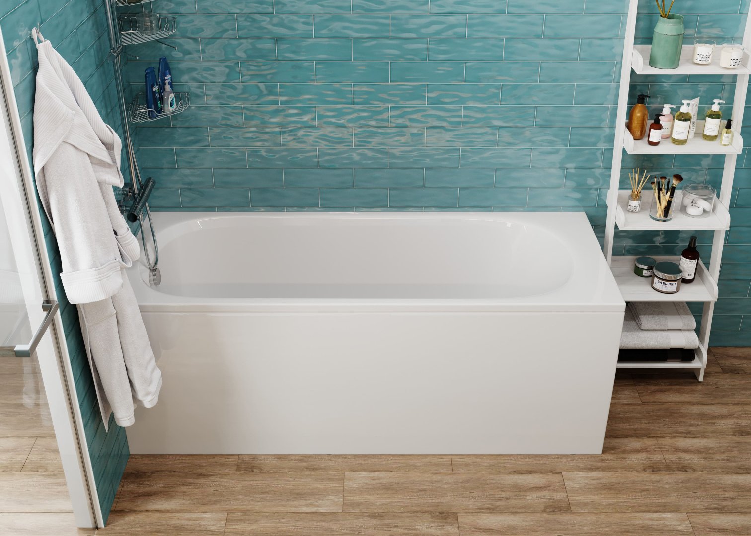 Акриловая ванна VAGNERPLAST KASANDRA 140x70