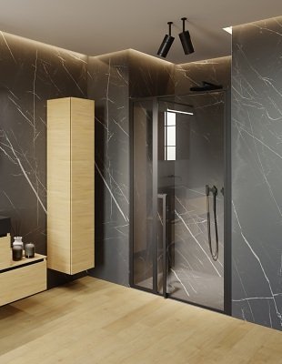 Душевая дверь 130x200 RIHO SZ LUCID GD104 BLACK