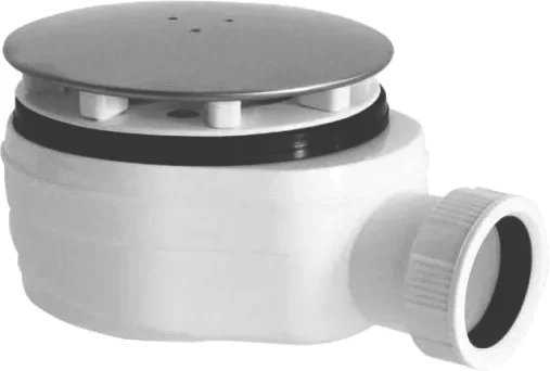 Сифон для душевого поддона 90/40 метал низкий PLASTBRNO EWCN940