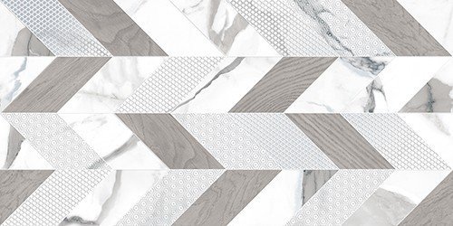 облицовочная плитка arabescato bianco mix 31.5*63 Белый