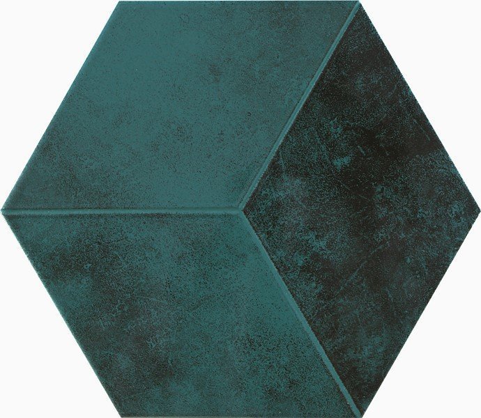 настенная плитка jubilee kingsbury vert 19,8x22,8 Зеленый