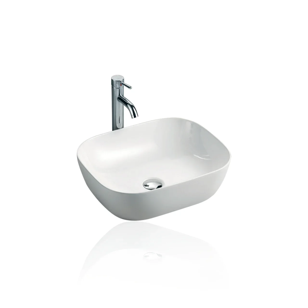 Умывальник на столешницу 490х395 мм Koller Pool ROUND RN-0490-WB