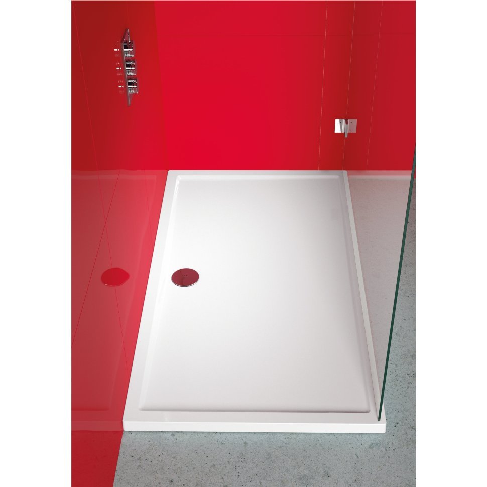 Душевой поддон акриловый RIHO Davos 245 150x80 белый и панель DA7900500000000