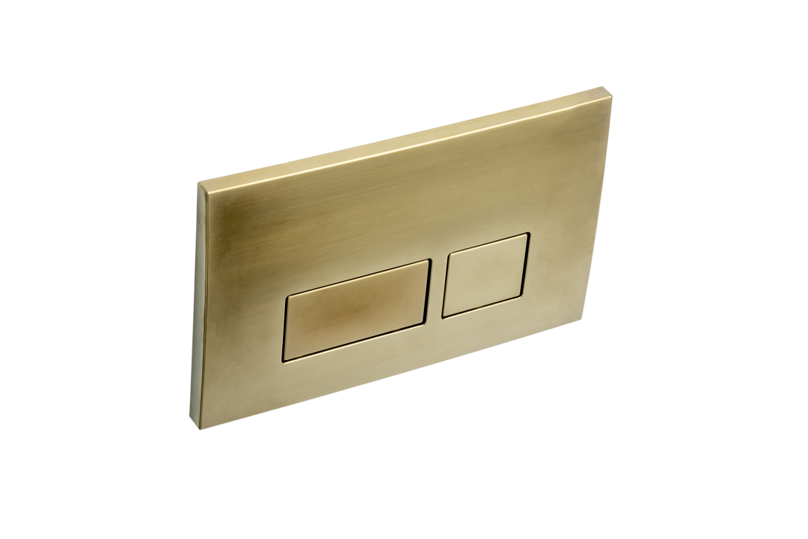 Кнопка для инсталляции механическая Boheme 664-MG золото матовое