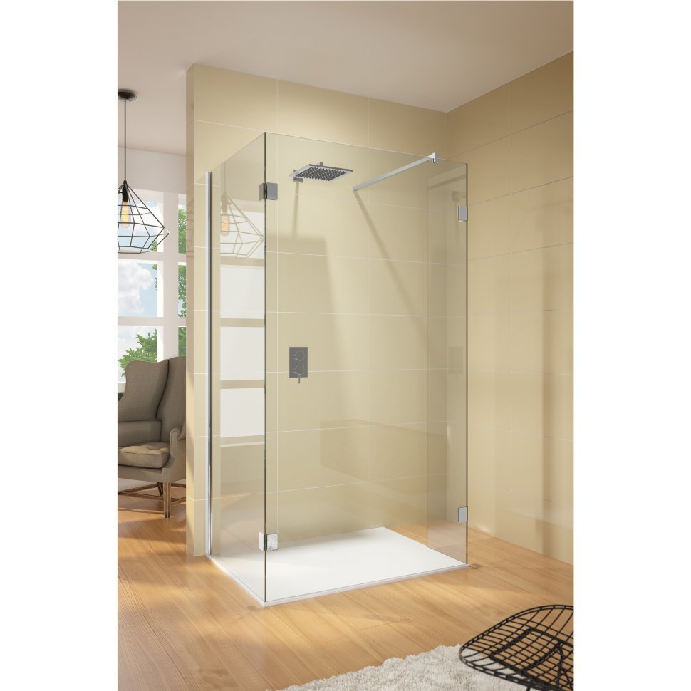 Душевой поддон акриловый RIHO Basel 414 100x90 белый и сифон DC240050000000S