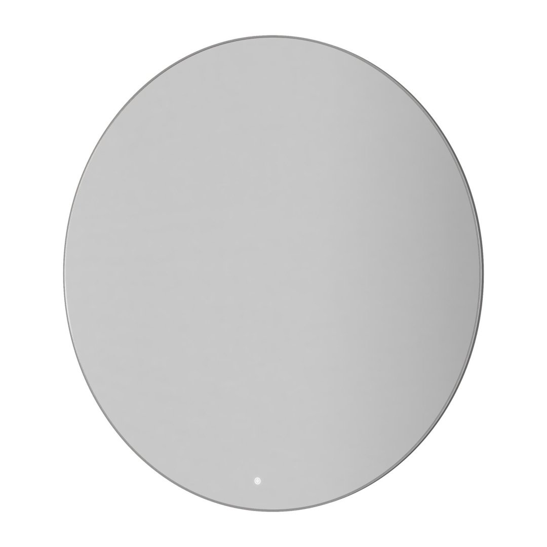 Зеркало круглое с LED подсветкой сенсор антипар 120х120 см Boheme 545-120-CR рама хром