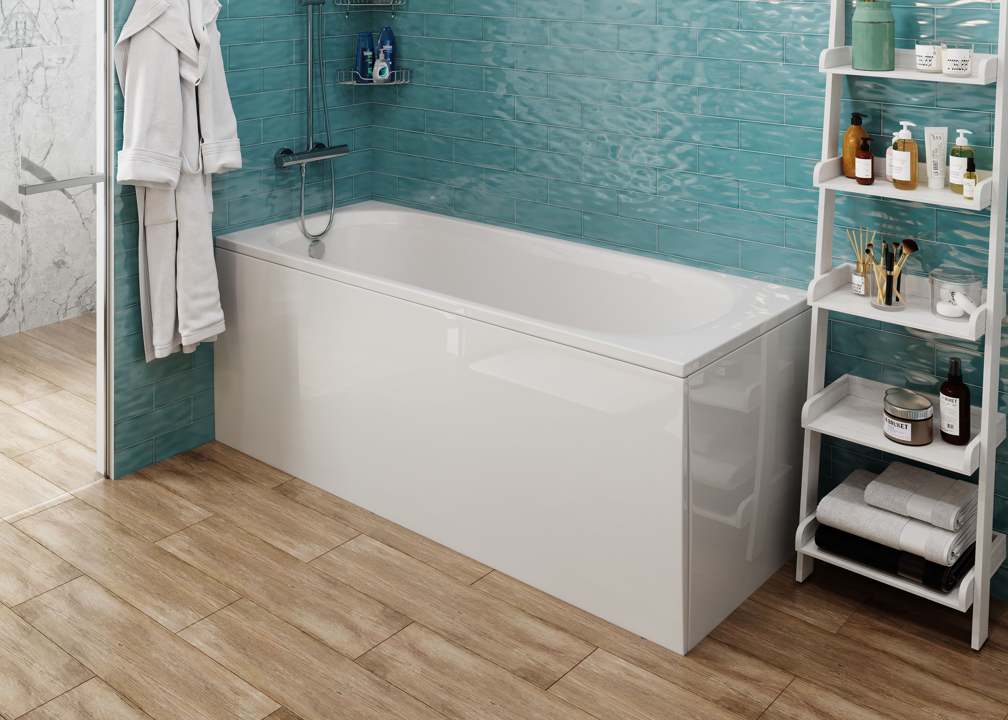 Акриловая ванна VAGNERPLAST KASANDRA 140x70