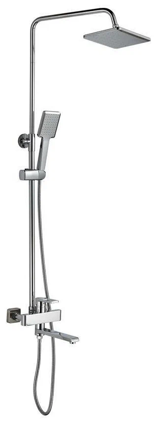 Душевая система излив является преключателем на лейку или верхний душ Haiba HB2424