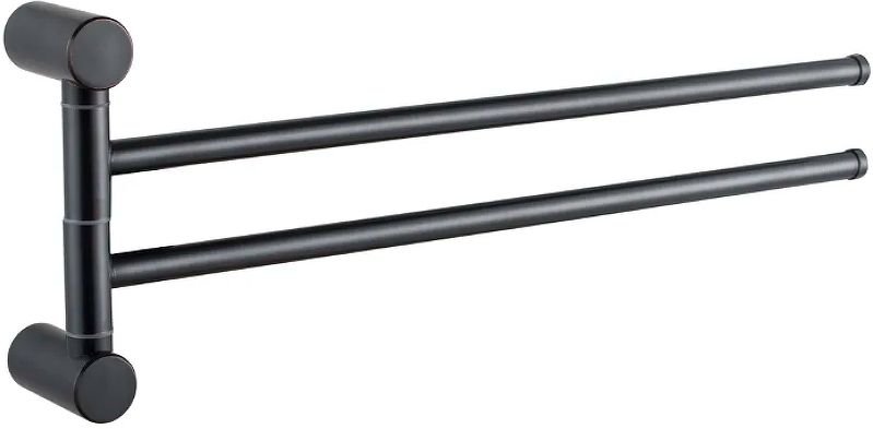 Держатель для полотенец  двойной 40 см Haiba HB8412-7