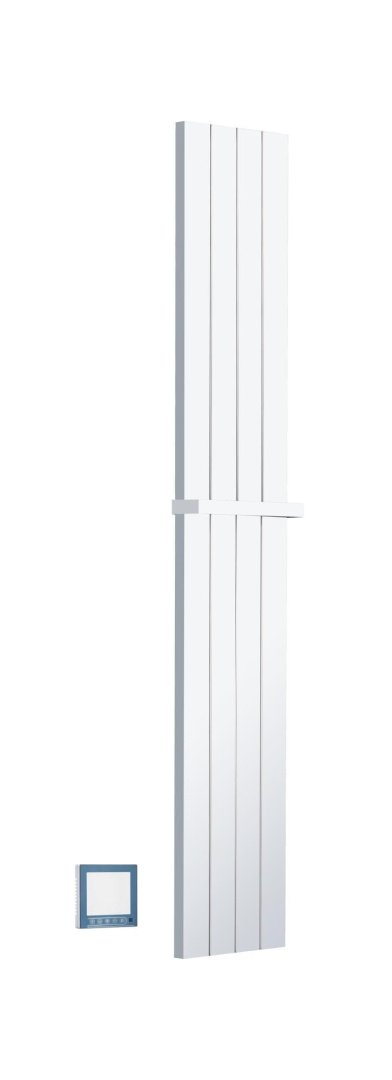 Полотенцесушитель электрический 25x150 см Boheme Flat 725-MW белый матовый