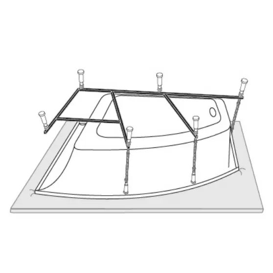Каркас к ванне VAGNERPLAST Hapi 170x110