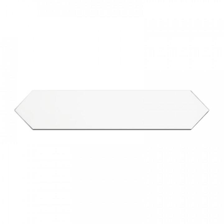 керамическая плитка white 6.5x33.2 Белый
