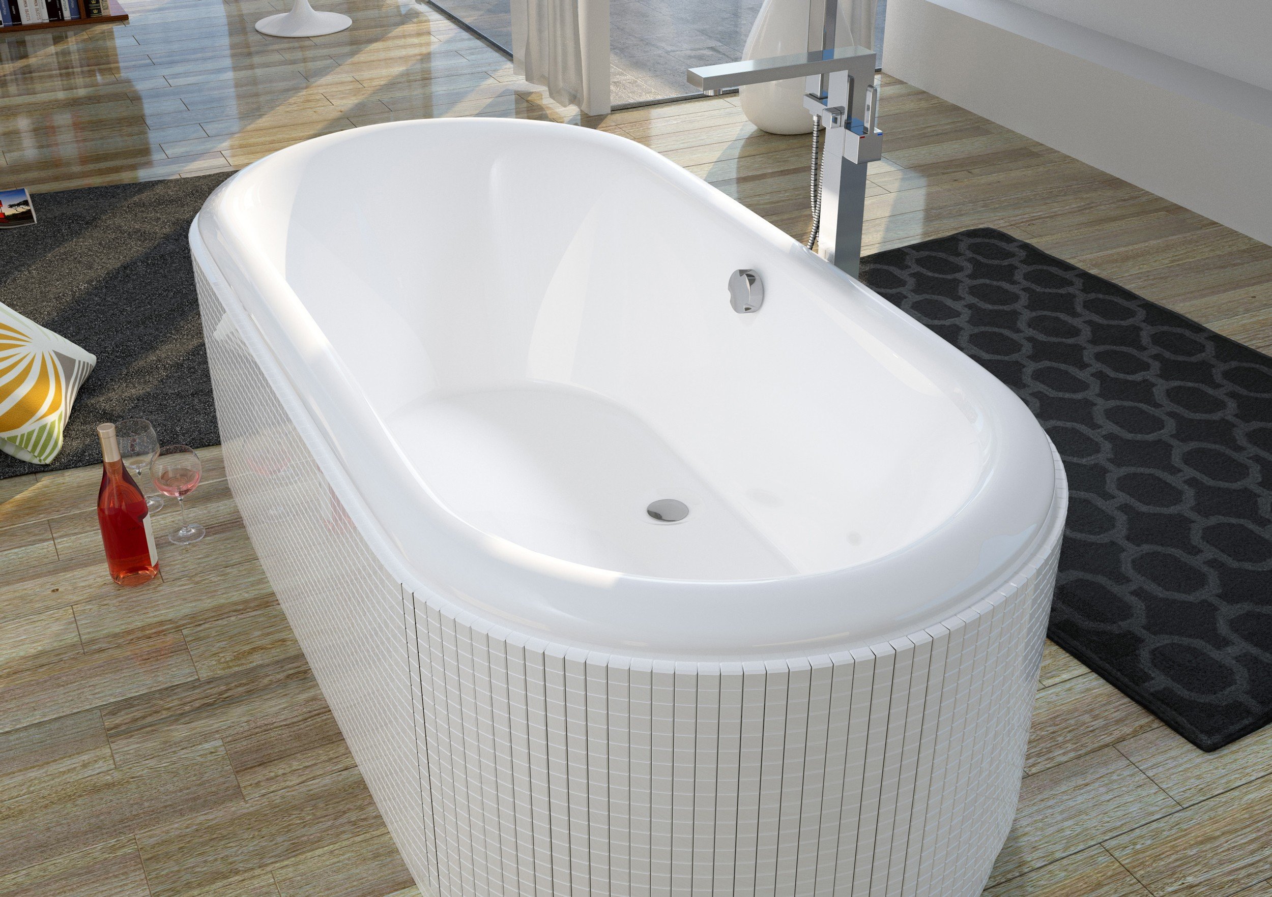 Ванна акриловая RIHO SETH 180x86 BB2200500000000