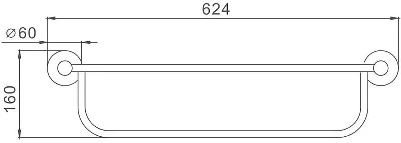 Держатель для полотенец многоуровневый Haiba HB8324