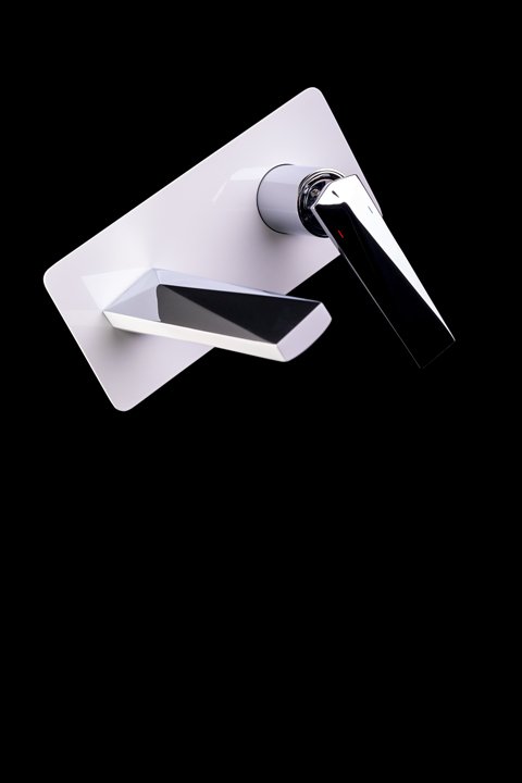 Смеситель врезной на борт ванны BOHEME Venturo 370