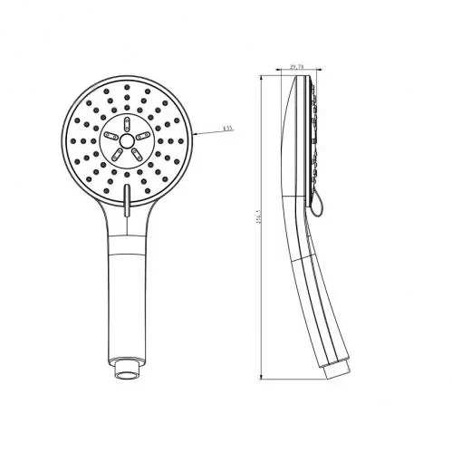 Ручной душ 3 режима SH0531