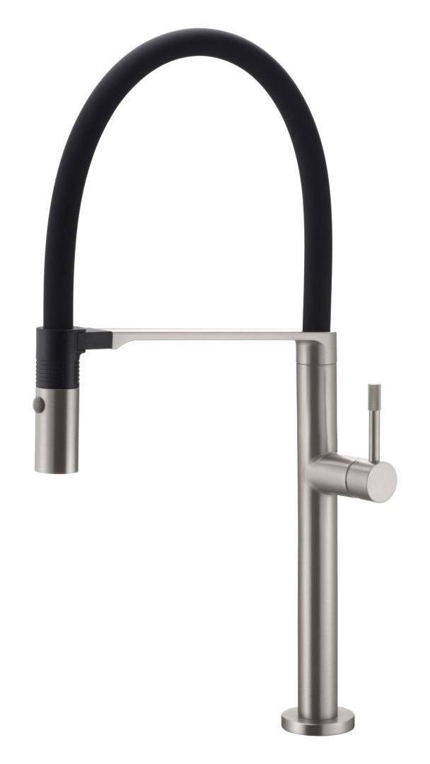 Смеситель для кухни Boheme UNO 114-NB NIKEL BRUSH