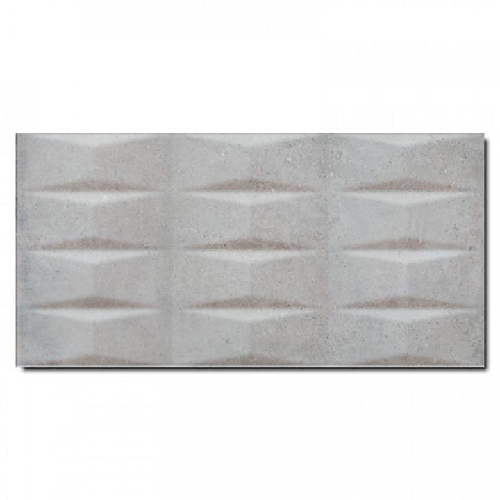 керамическая плитка relieve pearl 12.5х25 Серый